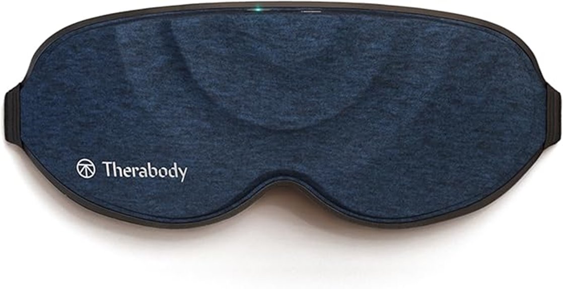 sleep mask with eye massager