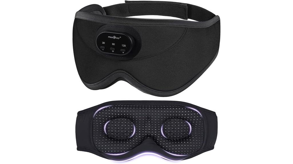 sleep mask with headphones