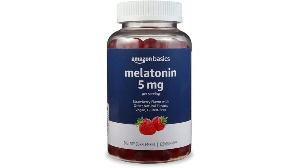 strawberry melatonin gummies 120