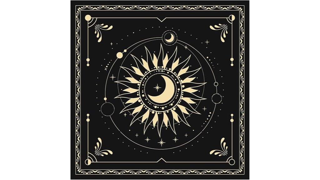 sun moon divination cloth