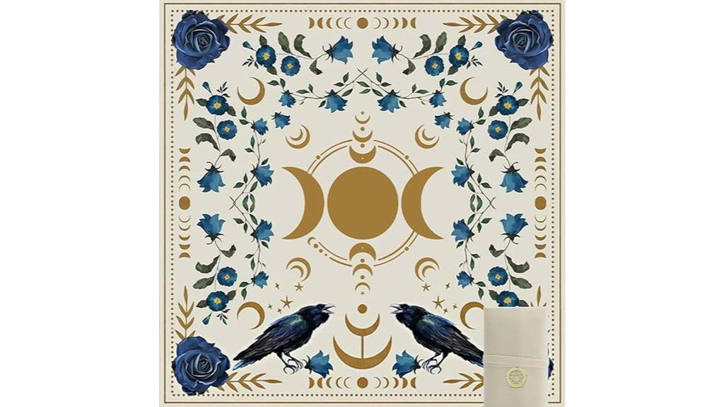 tarot cloth and card bag