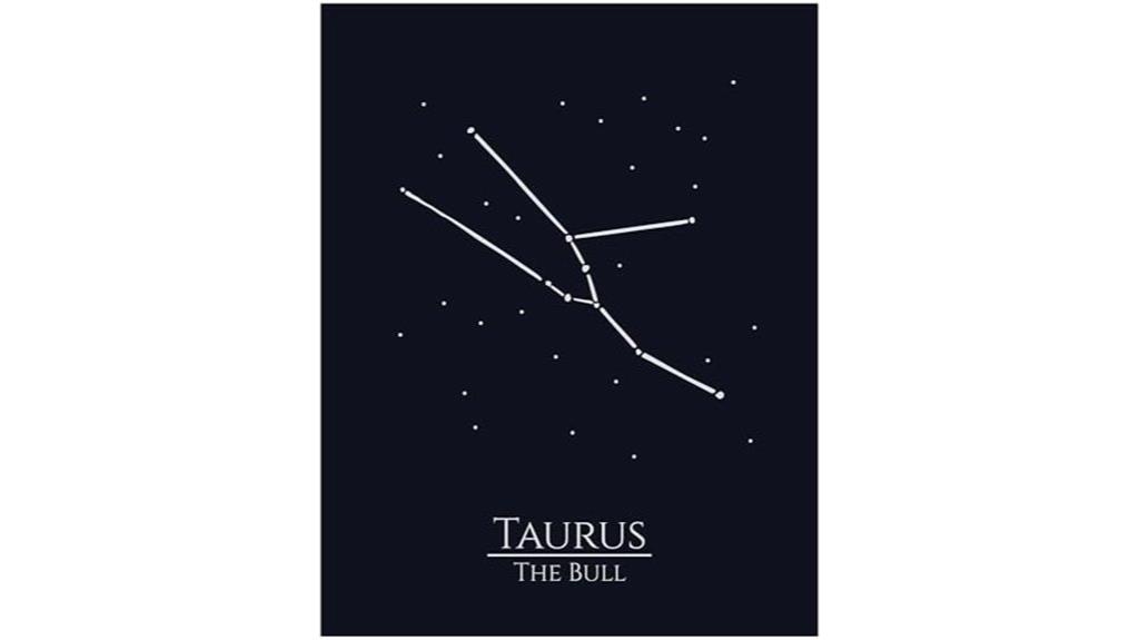 taurus constellation wall art