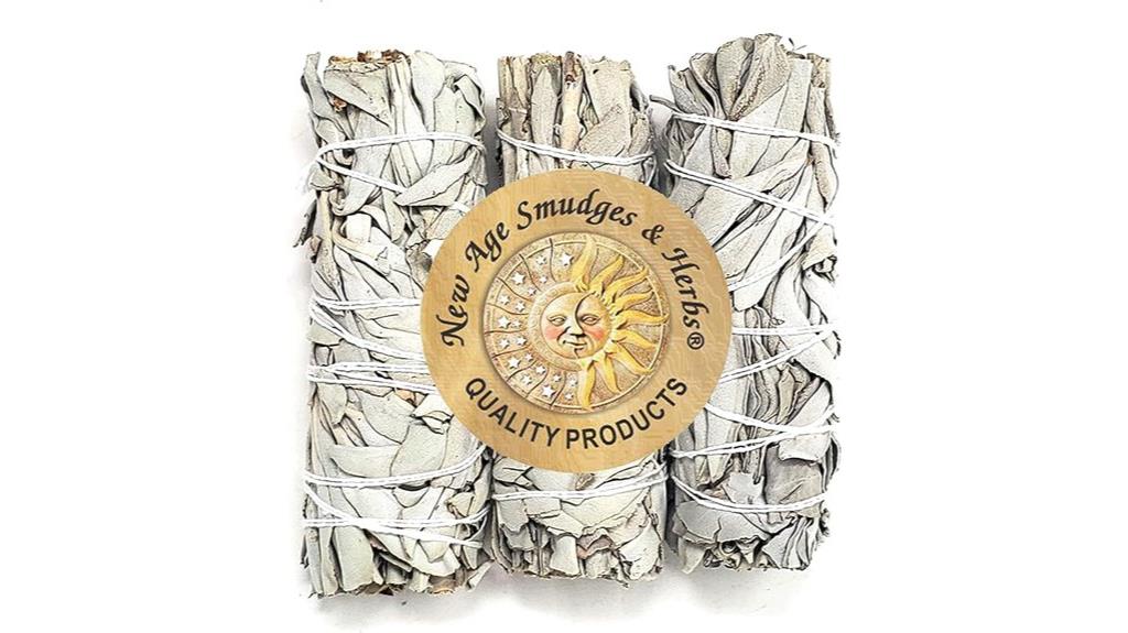 three pack white sage incense
