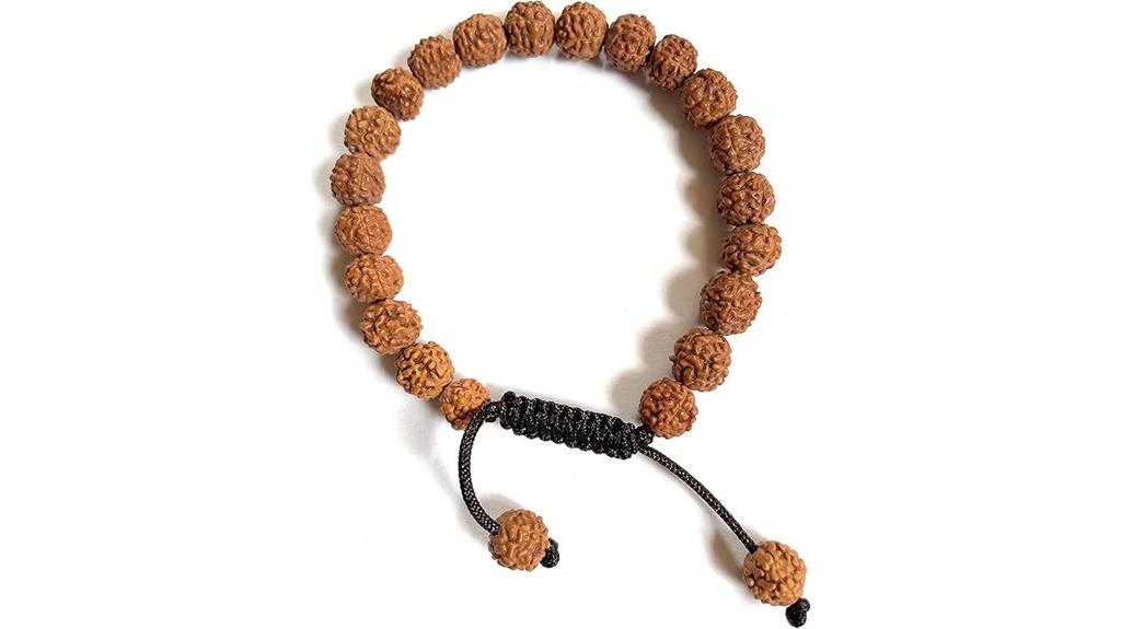 tibetan rudraksha meditation bracelet