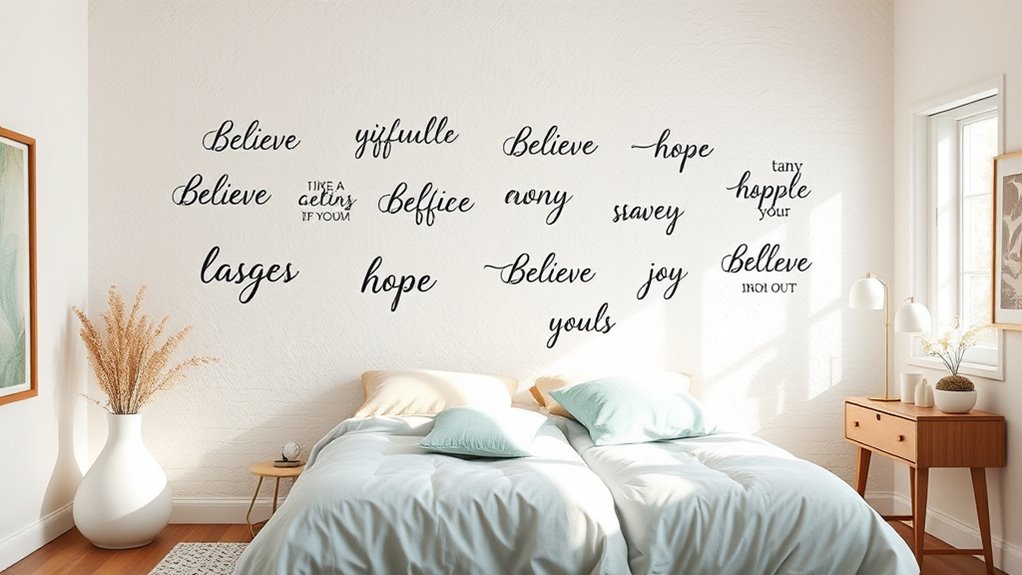 top affirmation wall decals