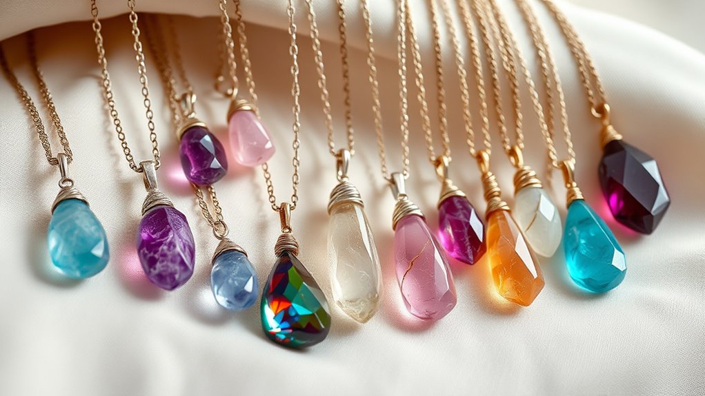 top crystal necklaces for wellness