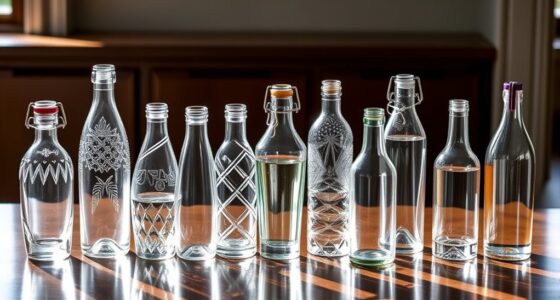top crystal water bottles