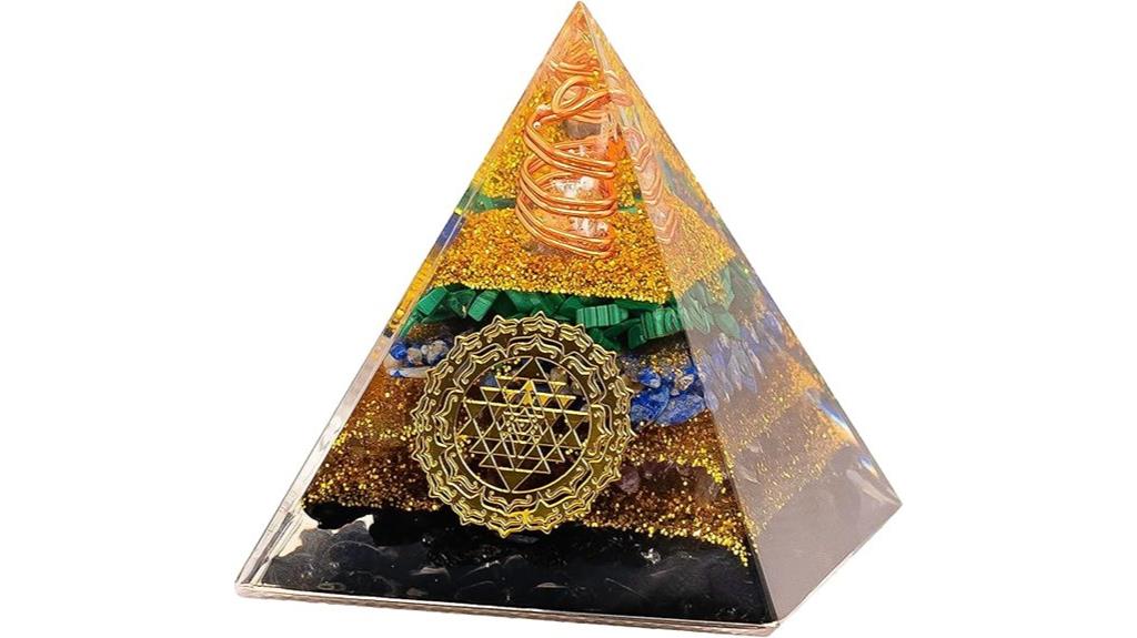 tourmaline crystal wealth pyramid