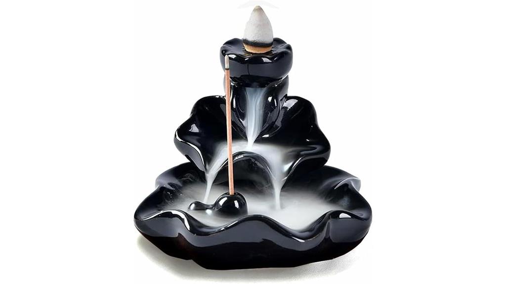 waterfall incense burner aromatherapy