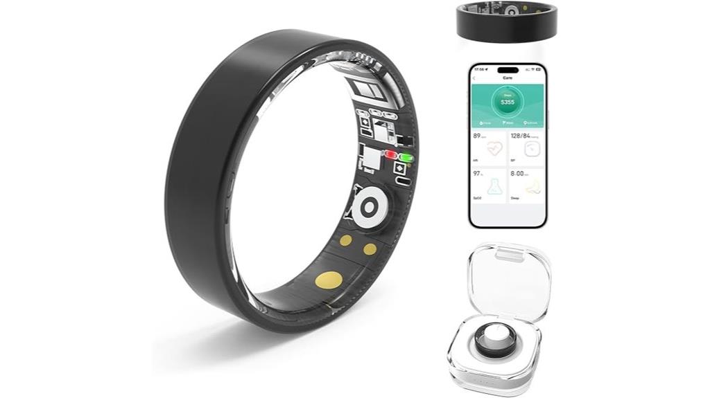 waterproof fitness tracker ring