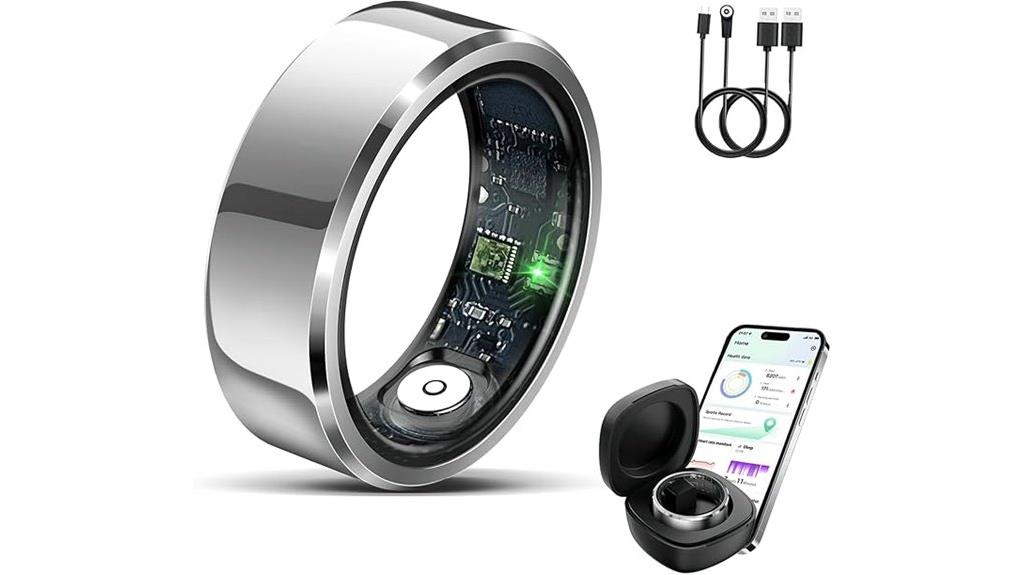 waterproof fitness tracker ring