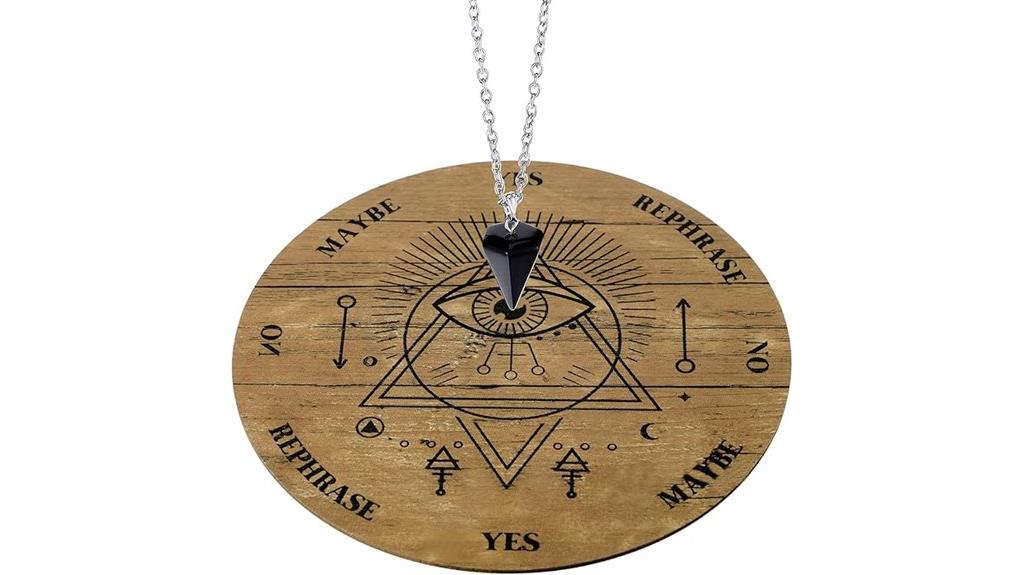 wooden pendulum message kit