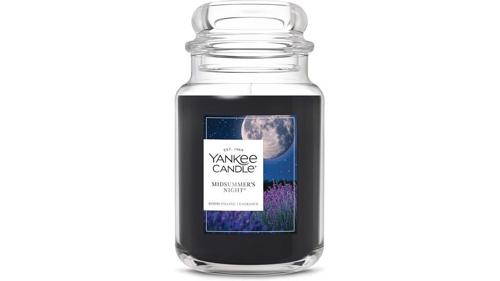 yankee candle midnight scent