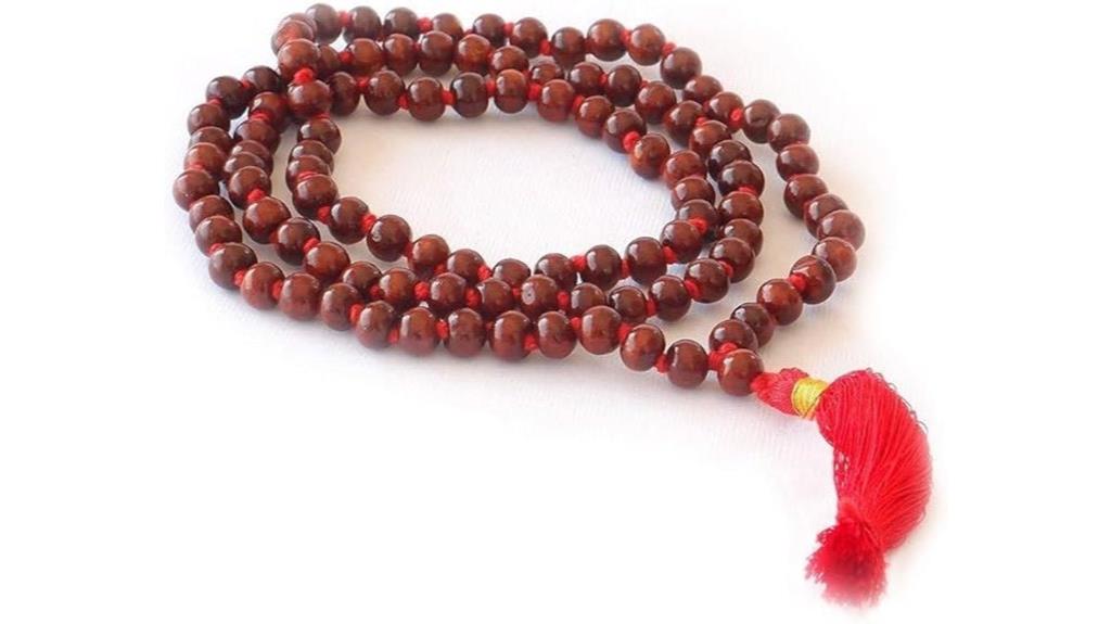 yoga mala with bag