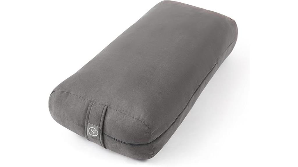 yoga meditation cushion bolster