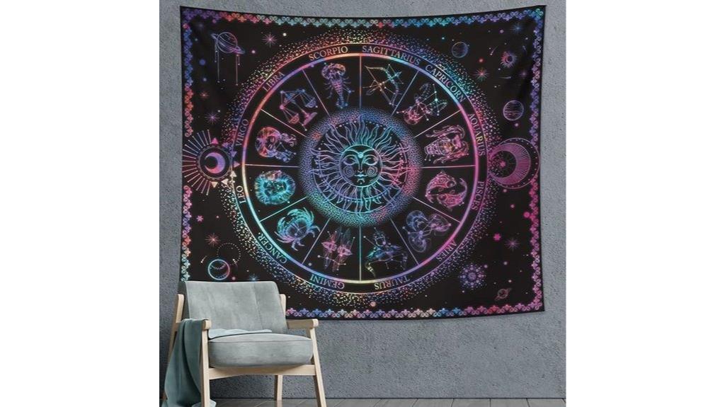zodiac tapestry bedroom decor