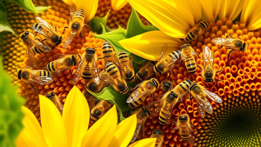 bee inspired communal productivity