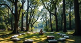 experience peaceful mindful immersion