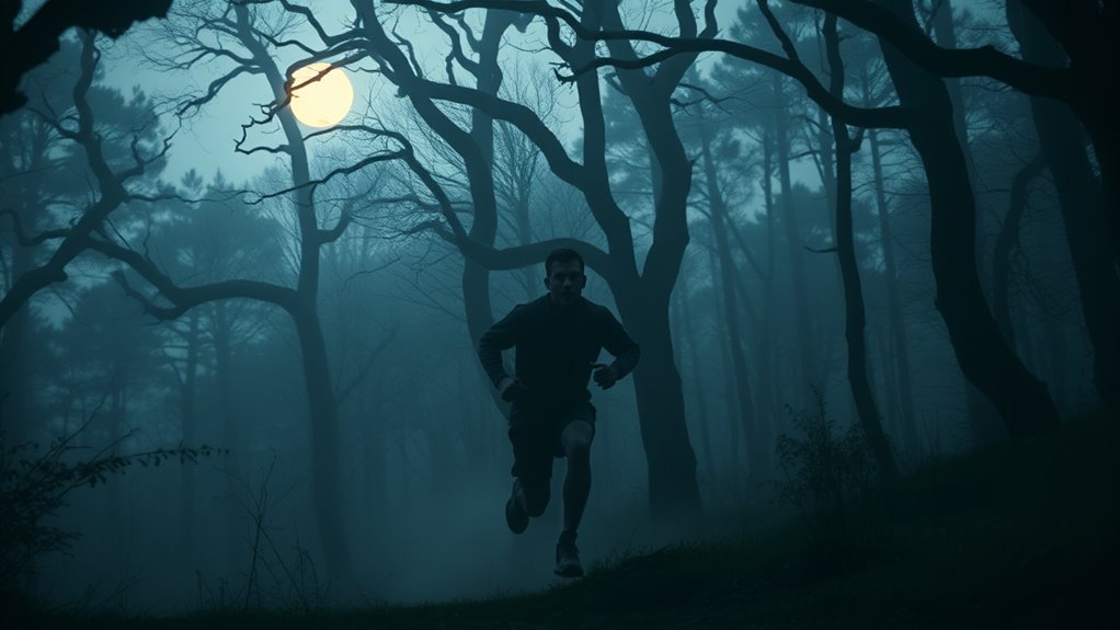 fleeing from hidden dangers