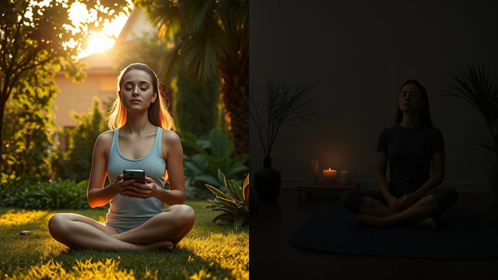 guided vs silent meditation