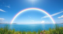 hopeful colorful future