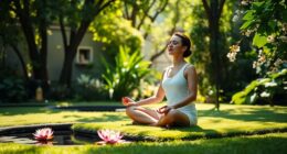 meditation promotes heart wellness