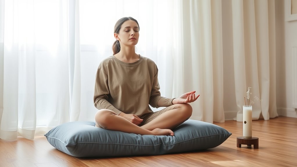mindful breathing eases pain