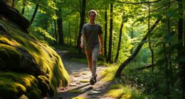 mindful walking meditation practice