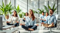 workplace meditation enhances productivity