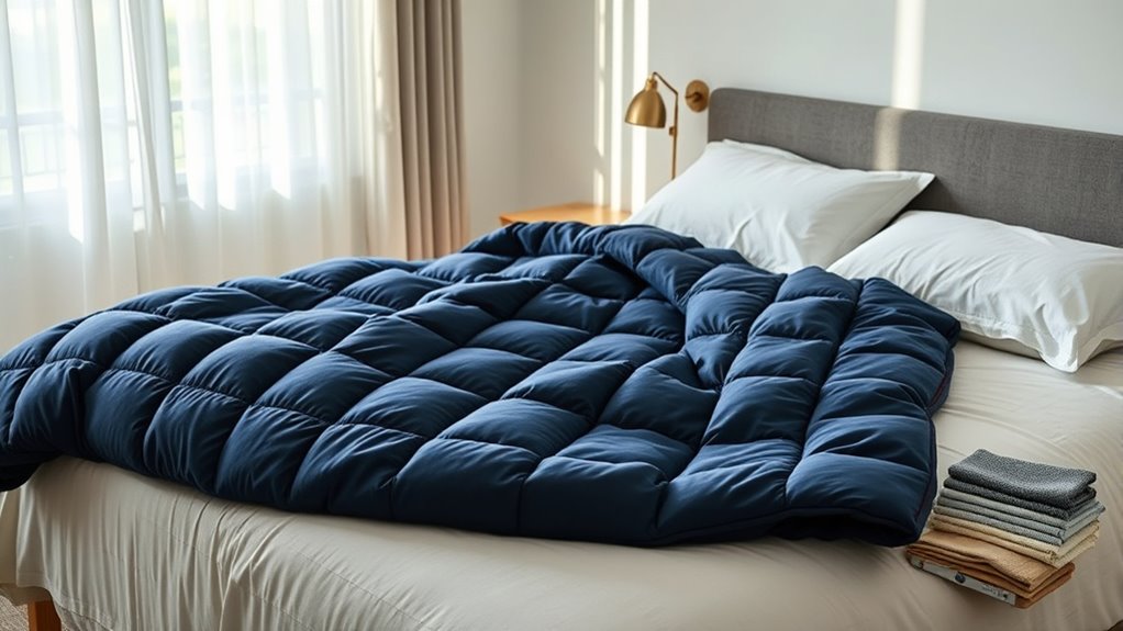 choosing comfortable weighted blankets