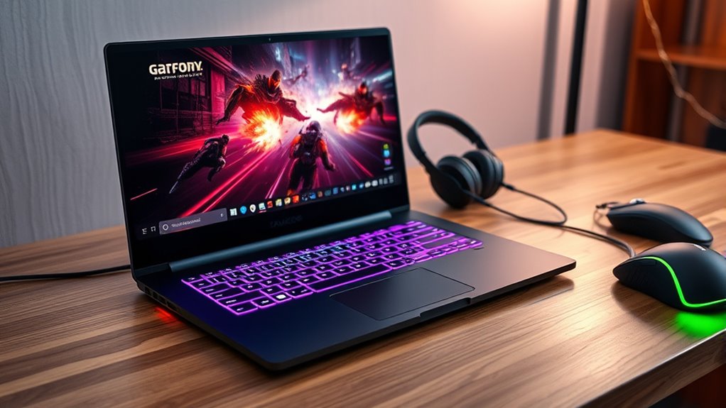 key gaming laptop features