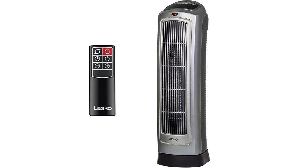 oscillating digital ceramic heater