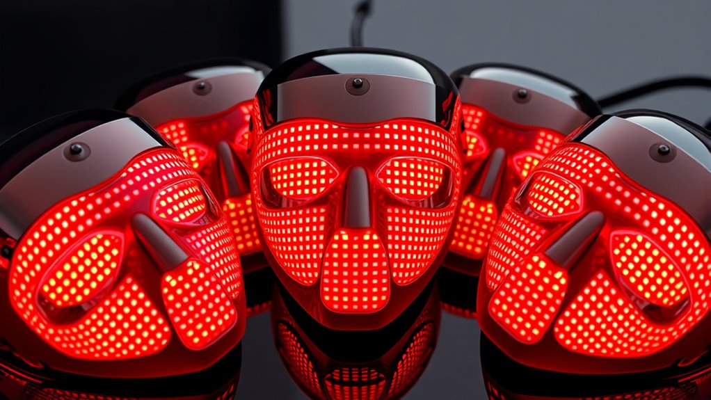 top red light masks 2025
