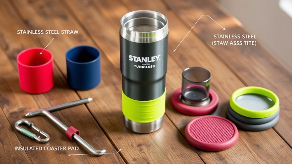 top stanley tumbler add ons