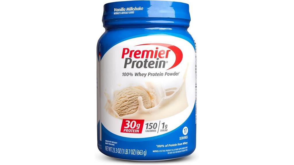 vanilla shake protein powder