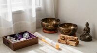 arranged spiritual healing tools