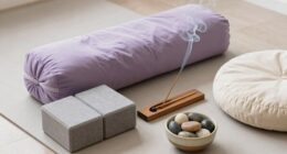 assemble basic meditation supplies