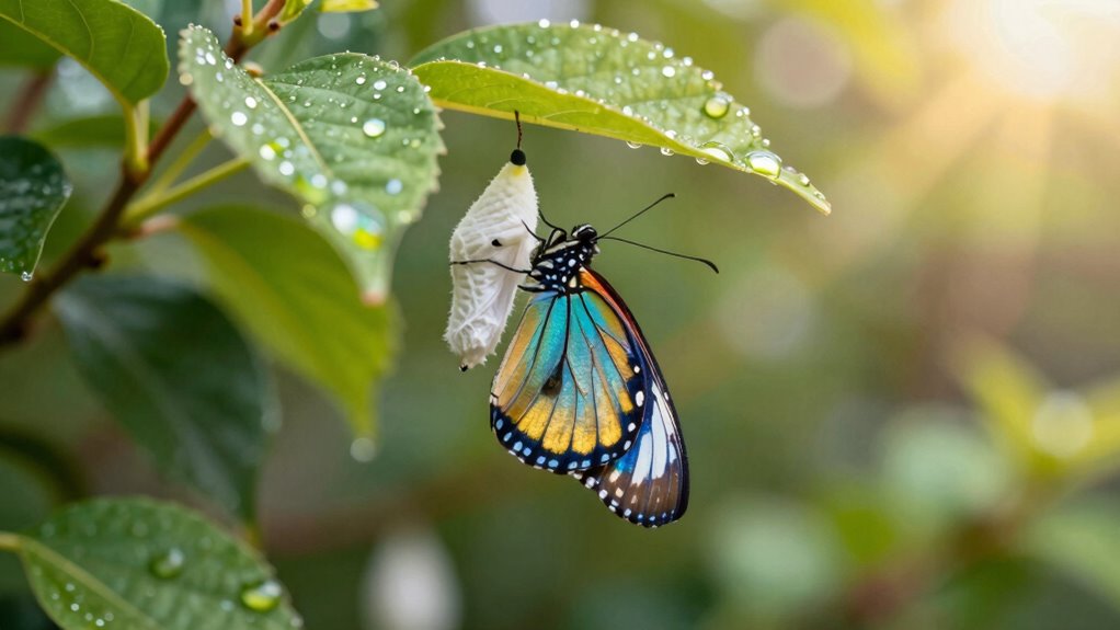 butterflies symbolize personal transformation