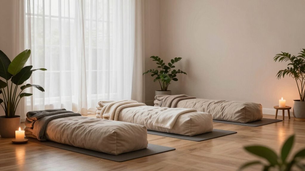 calm muted soothing environment