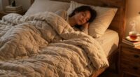 calmness through weighted blankets