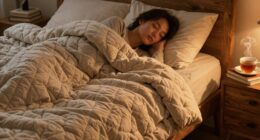 calmness through weighted blankets