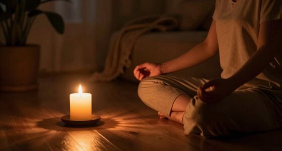 candle meditation improves concentration
