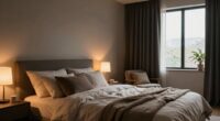 create a peaceful sleep environment