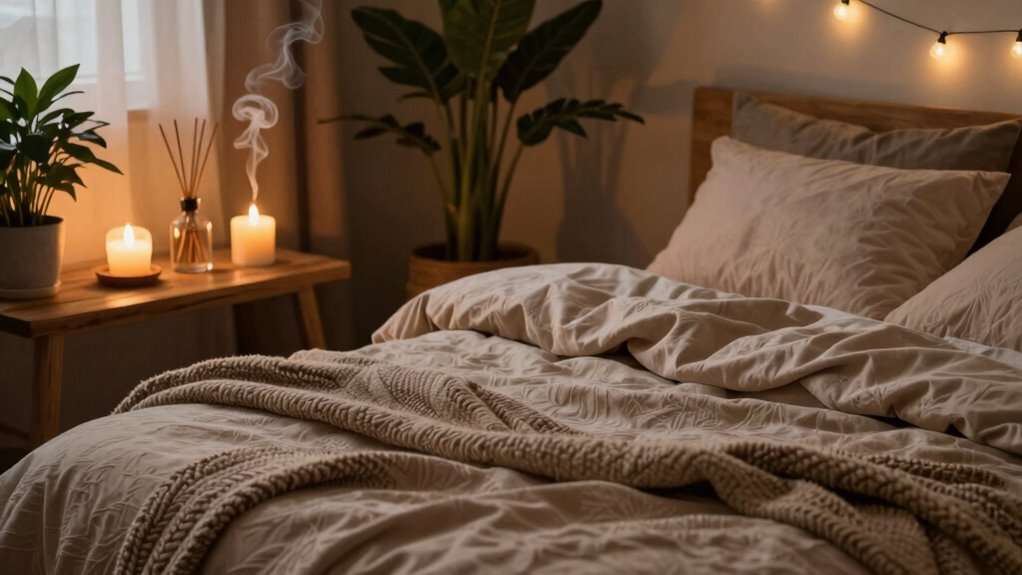 create calm spiritual sanctuary