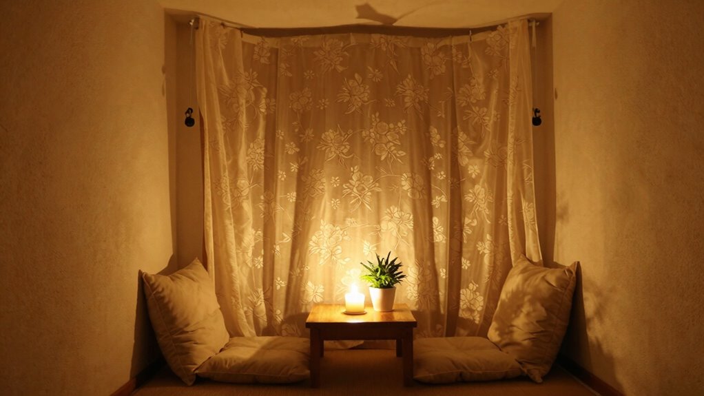 creating sacred space with dividers