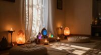 elegant calming ambient lighting