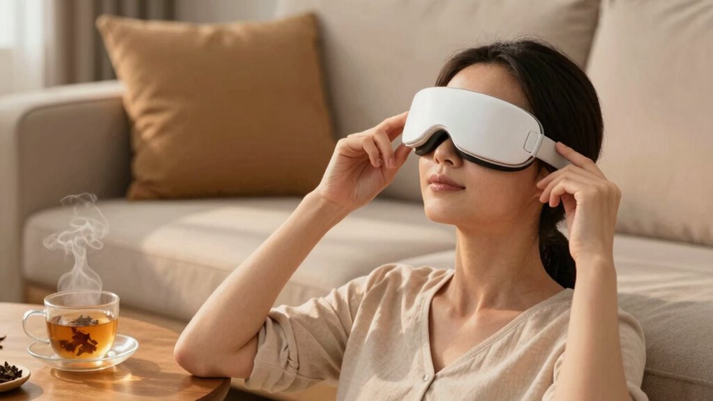 enhance relaxation with eye massagers