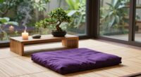 enhanced home meditation environment