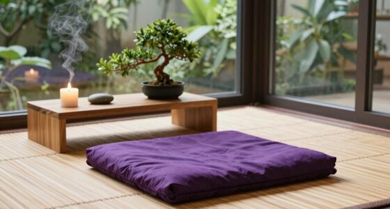 enhanced home meditation environment