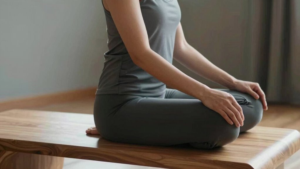 enhanced posture for meditation